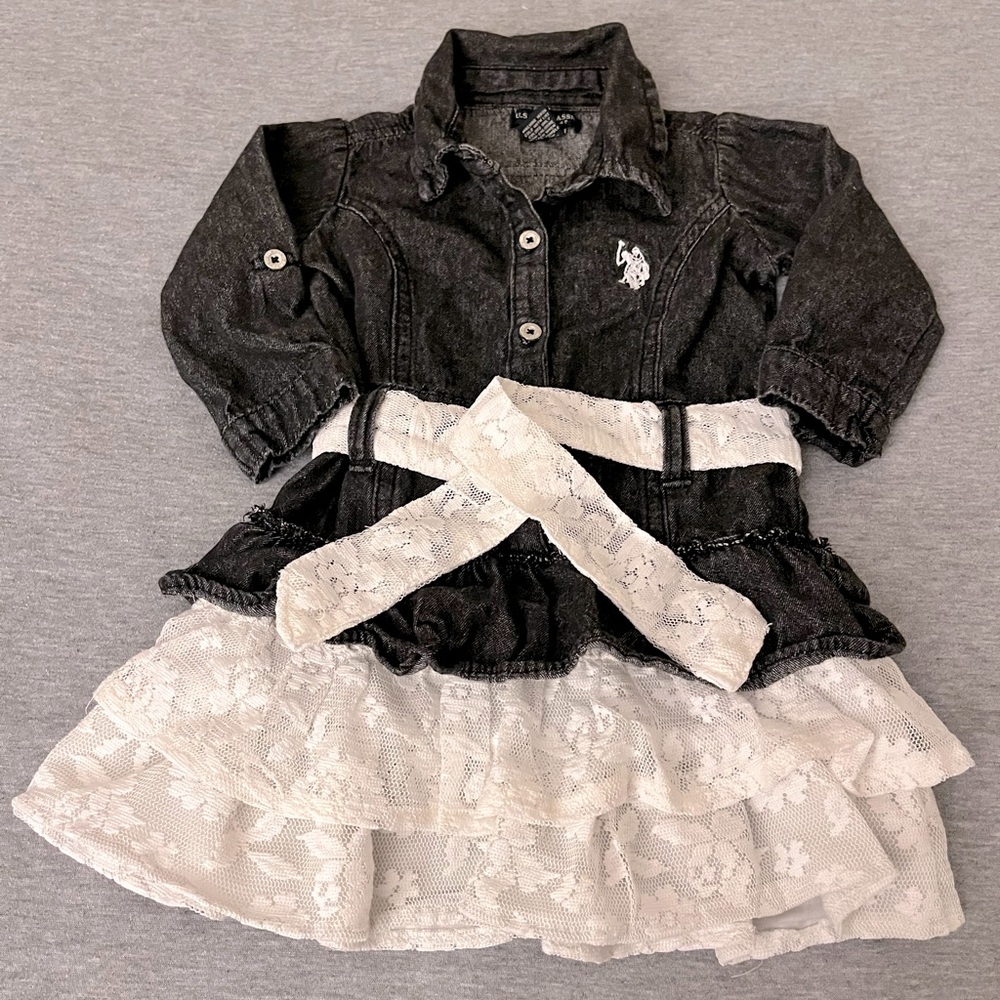 US Polo Assn Toddler Dress